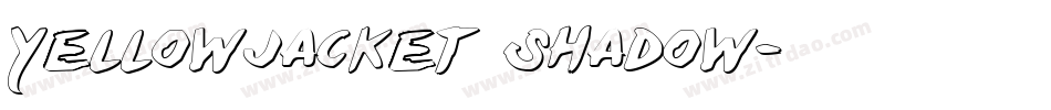 Yellowjacket Shadow字体转换